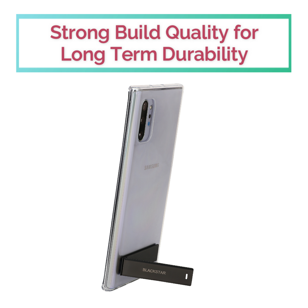 Blackstar KICKSTAND to Hold Mobile Vertically / Horizontally Handsfree ( Model :- Magic M1 )