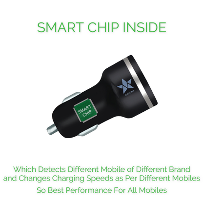 Blackstar 30Watt Fast Car Charger - Two Ports