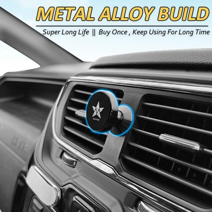 Blackstar SPIRO MAG - 540° Angle Rotation Enabled Magnetic Mobile Phone Holder for Car Dashboard / Bike / Home / Office