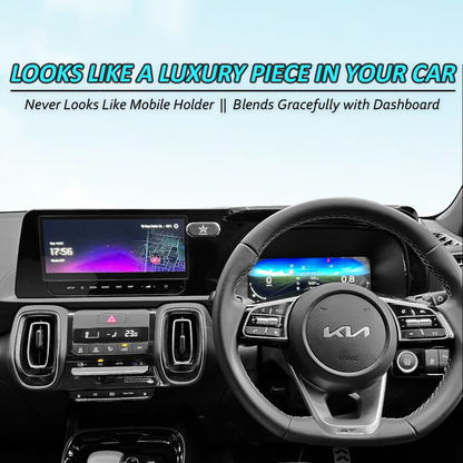 Blackstar ZEO MAG - 540° Angle Rotation Enabled Magnetic Mobile Phone Holder for Car Dashboard / Bike / Home / Kitchen