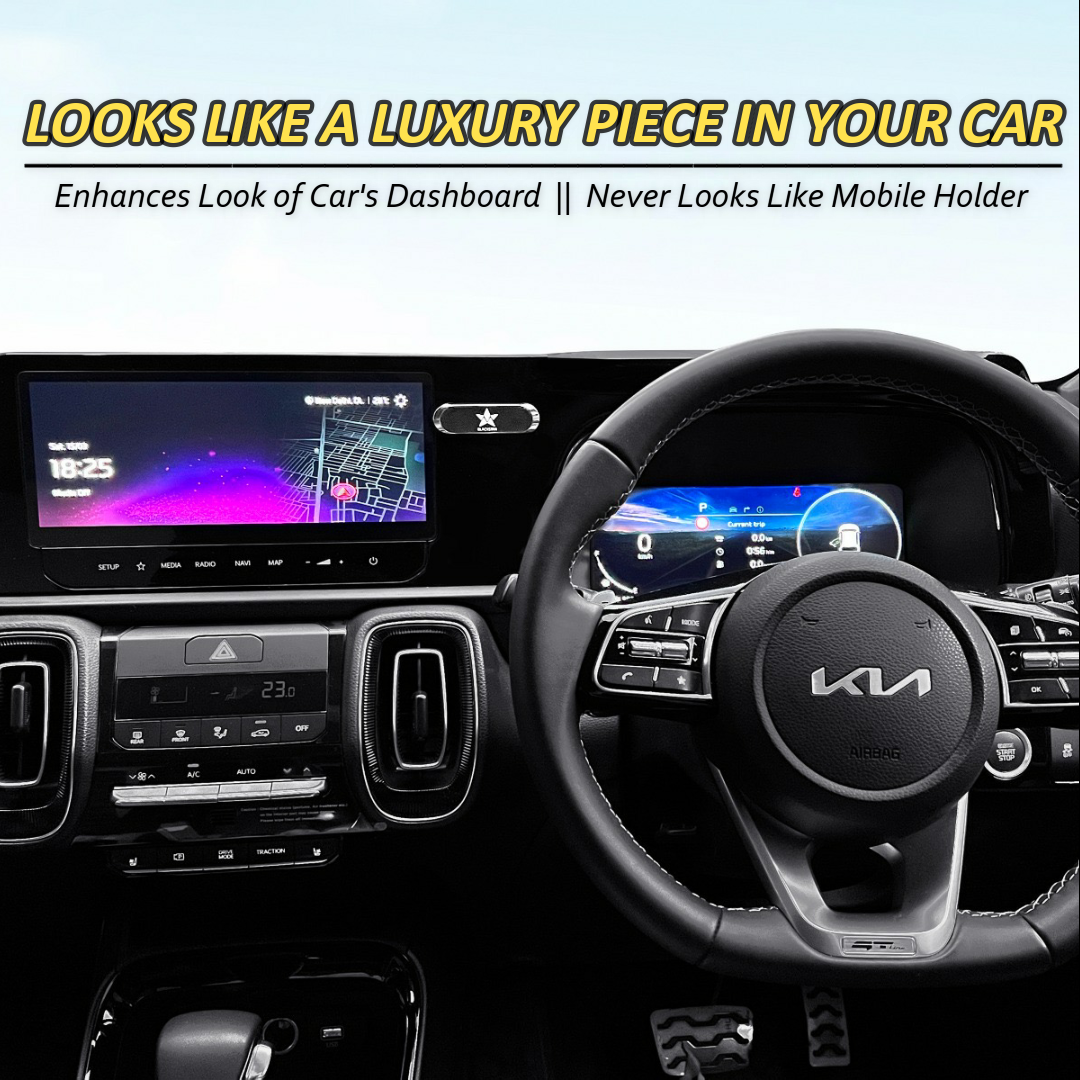 Blackstar MX1 [ Original ] Magnetic Mobile Phone Holder for Car Dashboard / Bike / Home / Kitchen