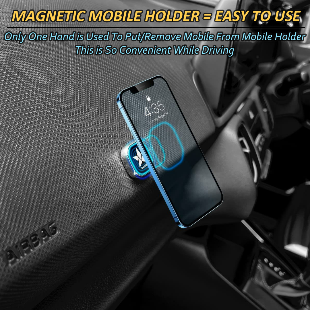 Blackstar NANO MAG Magnetic Mobile Phone Holder for Car Dashboard / Bike / Home